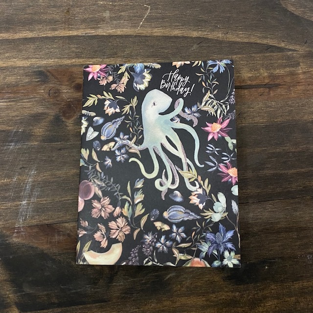 Octopus Birthday Card